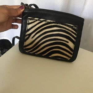 Cute zebra shoulder bag